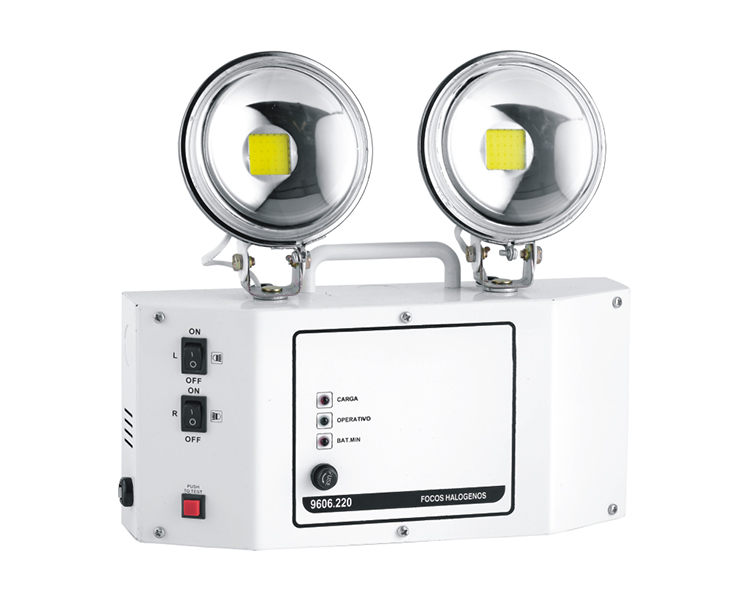 2924 High Lumen Output Twin Spot Lampu Kecemasan