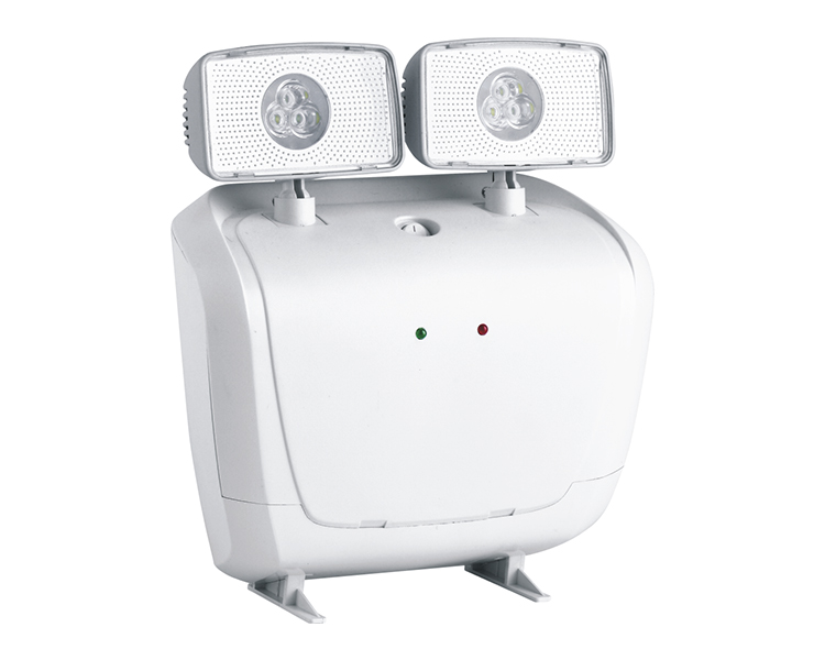 BLA2000 2*6Watts Head Head LED Lampu Kecemasan