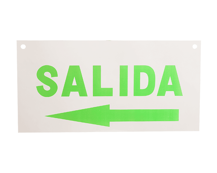 Salida panel akrilik keluar keluar