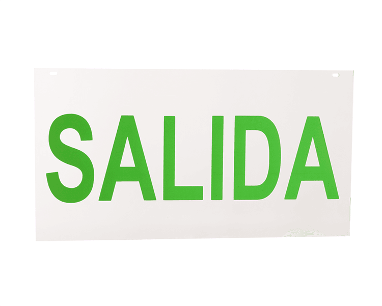 Salida panel akrilik keluar keluar