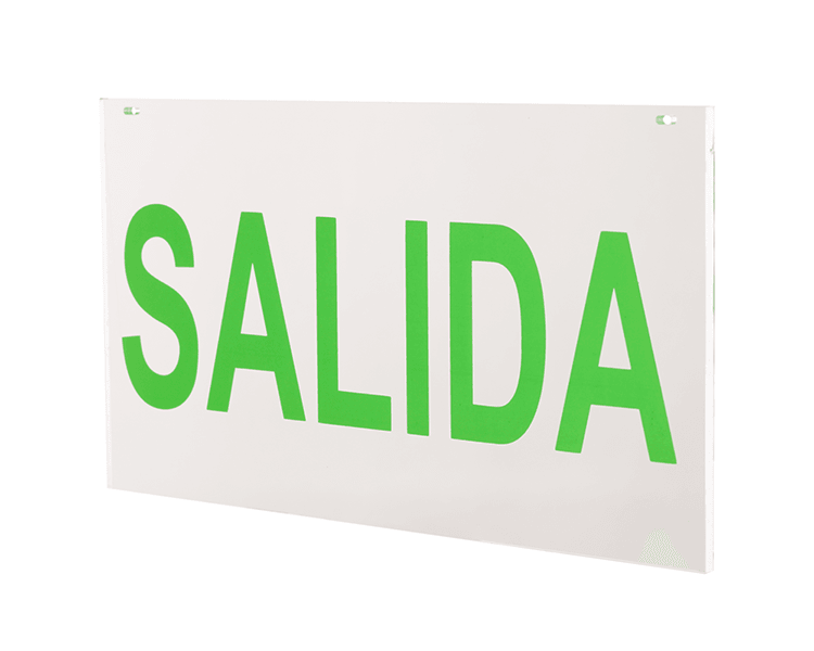 Salida panel akrilik keluar keluar