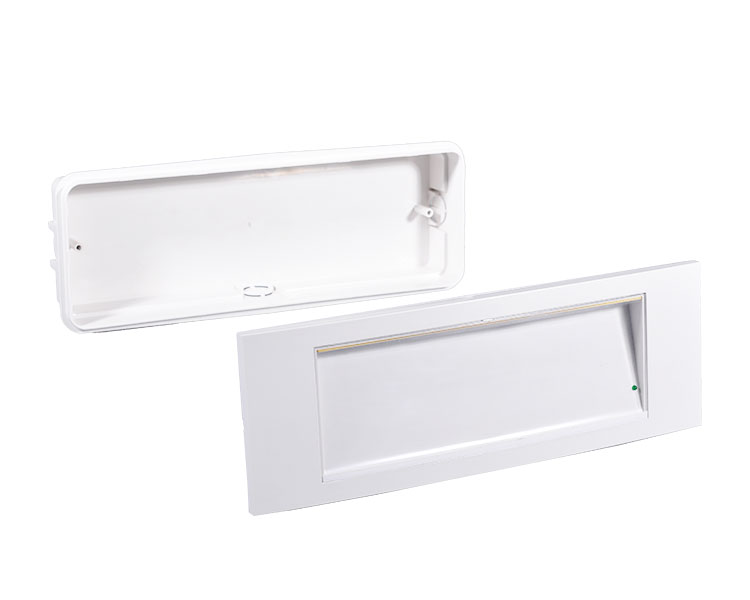 LE511AD CLEAR POLYCARBONATE DRIBLUSER & ABS Perumahan Cahaya Kecemasan