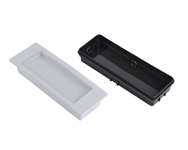 LE511AD CLEAR POLYCARBONATE DRIBLUSER & ABS Perumahan Cahaya Kecemasan
