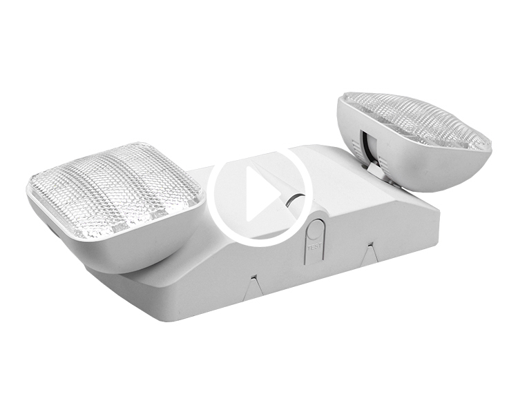 JLEU3-TWIN HEAD LED Cahaya Kecemasan