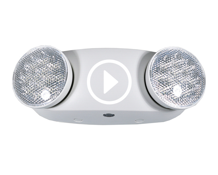 JLEU5-UL diluluskan lampu kecemasan kepala kembar yang diluluskan 