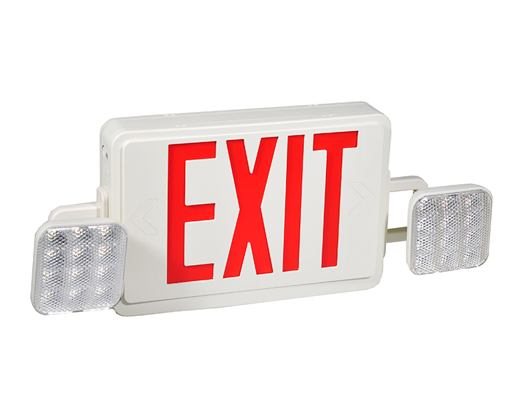 JLEC2RW-EXIT Combo Light Combo dengan huruf merah