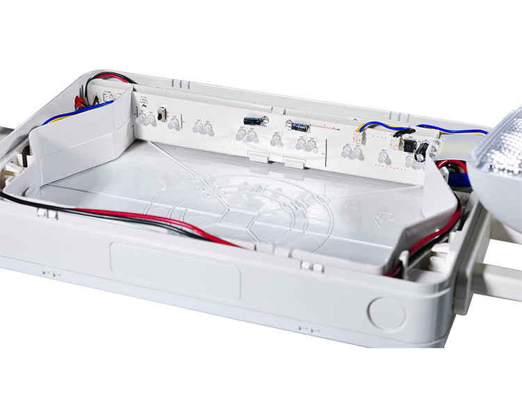 JLEC2BCW-BI-COLOR LED Combo Exit Exit Sign With Heads LED