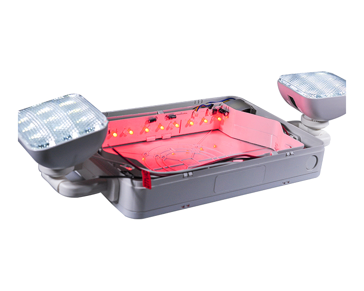 JLEC2BCW-BI-COLOR LED Combo Exit Exit Sign With Heads LED