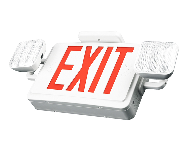 JLEC2RW-EXIT Combo Light Combo dengan huruf merah