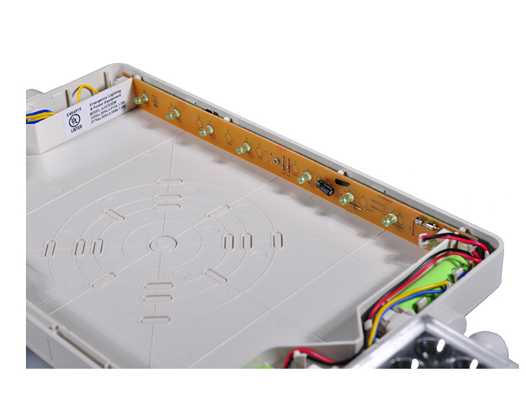JLECD2GW-Green Fire Exit Lights With LED Heads