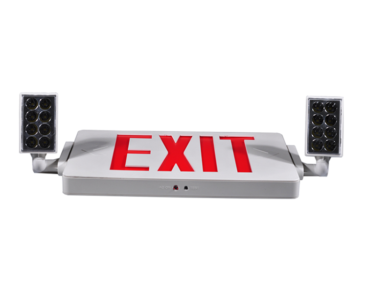 JLECD2RW-EMERGENCY Fire Exit Lights With Red Huruf