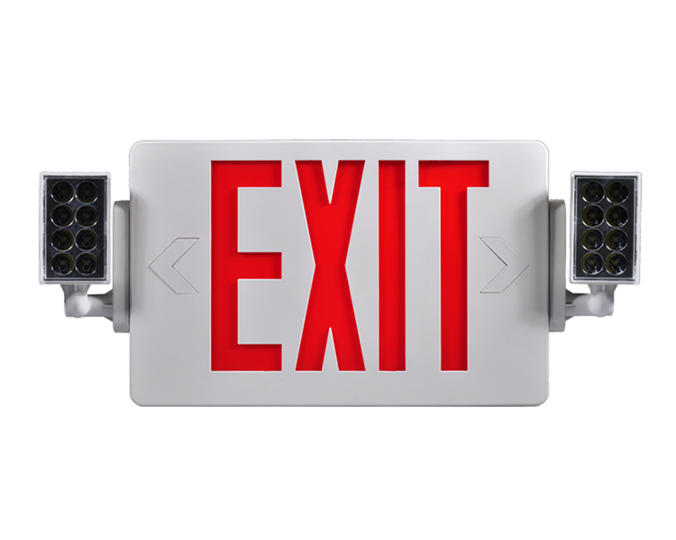 JLECD2RW-EMERGENCY Fire Exit Lights With Red Huruf
