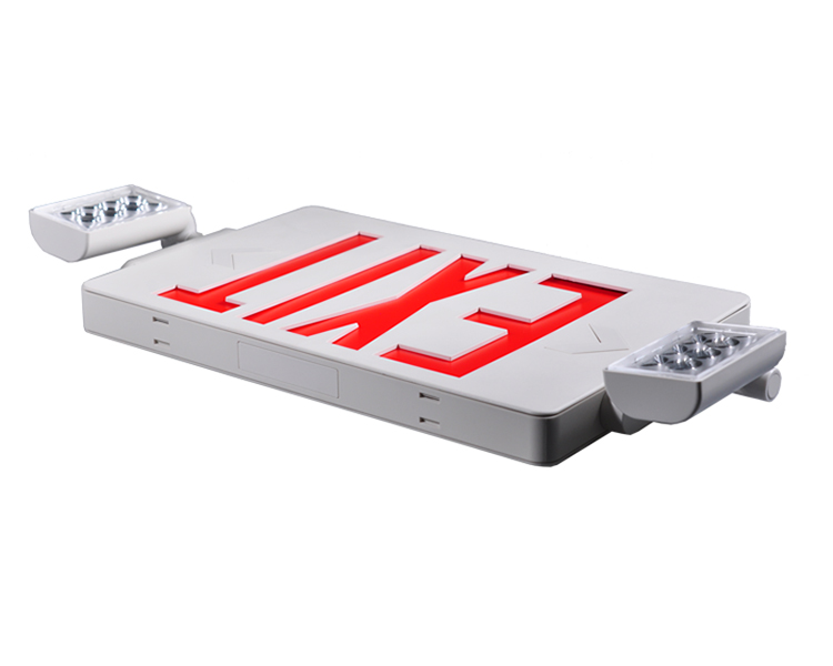 JLECD2RW-EMERGENCY Fire Exit Lights With Red Huruf
