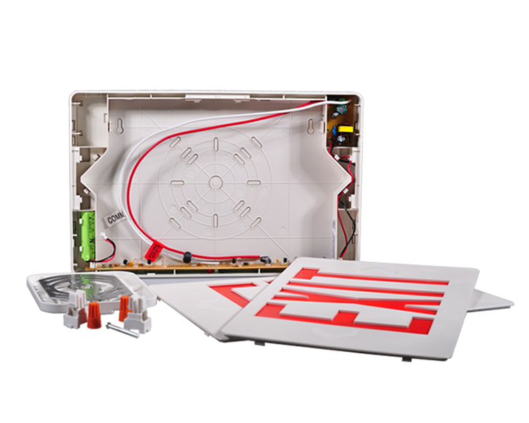 Jleed2rwem-Baru Tanda Keluar LED Red Slim