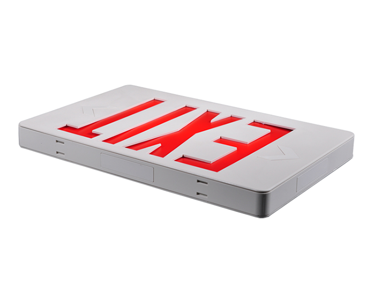 Jleed2rwem-Baru Tanda Keluar LED Red Slim