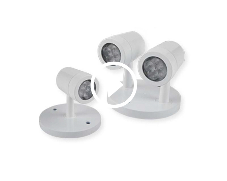 CNDRH1 -4*3030 SMD Kepala lampu terpencil tunggal dalam
