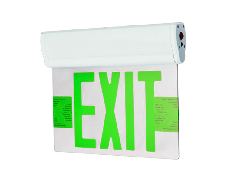 Jelcex2gm D-Double Face Silver Mylar LED Exit Sign