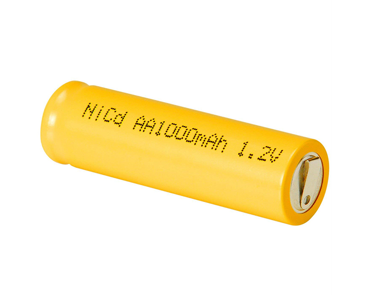 Bateri ni-kad 1.2v 1000mAh
