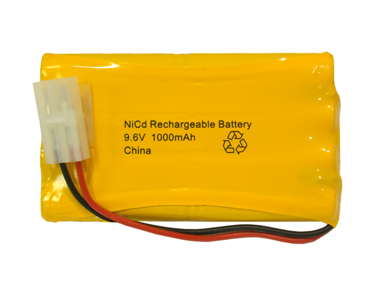 Bateri Ni-Cad 9.6V 1000mAh